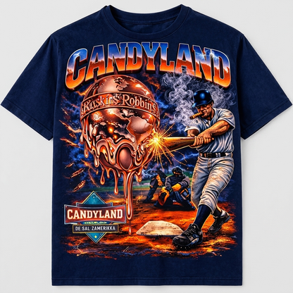 Candyland Grand Slam Tee - product shot