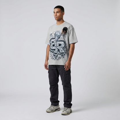 BR Frozen Diamond Tee - worn by model