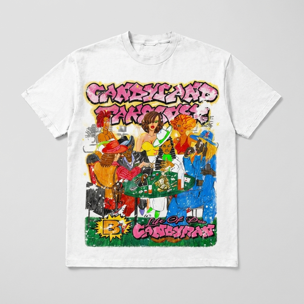 Candyland Players Club Tee - product shot