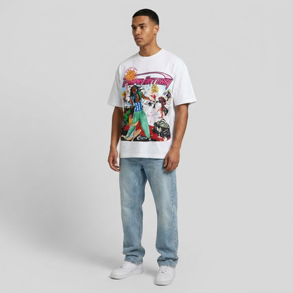 Pimpin Aint Easy Tee - worn by model