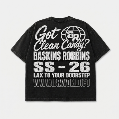 Got Clean Candy Tee - back design